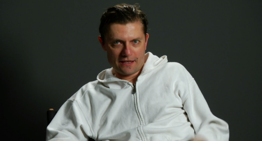 James Urbaniak for the “Dark Wall”